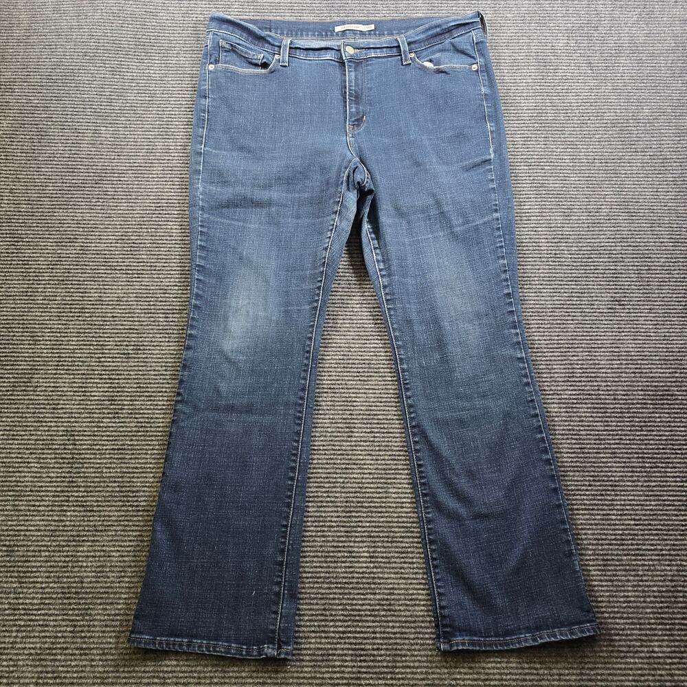 Levi’s 415 Jeans Womens 18W Blue Classic Bootcut Stretch Plus